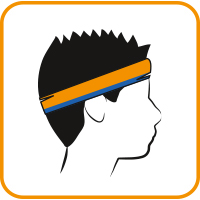 Anwendungsmöglichkeit Buff Kids Headband