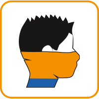 Anwendungsmöglichkeit Buff Kids Mask