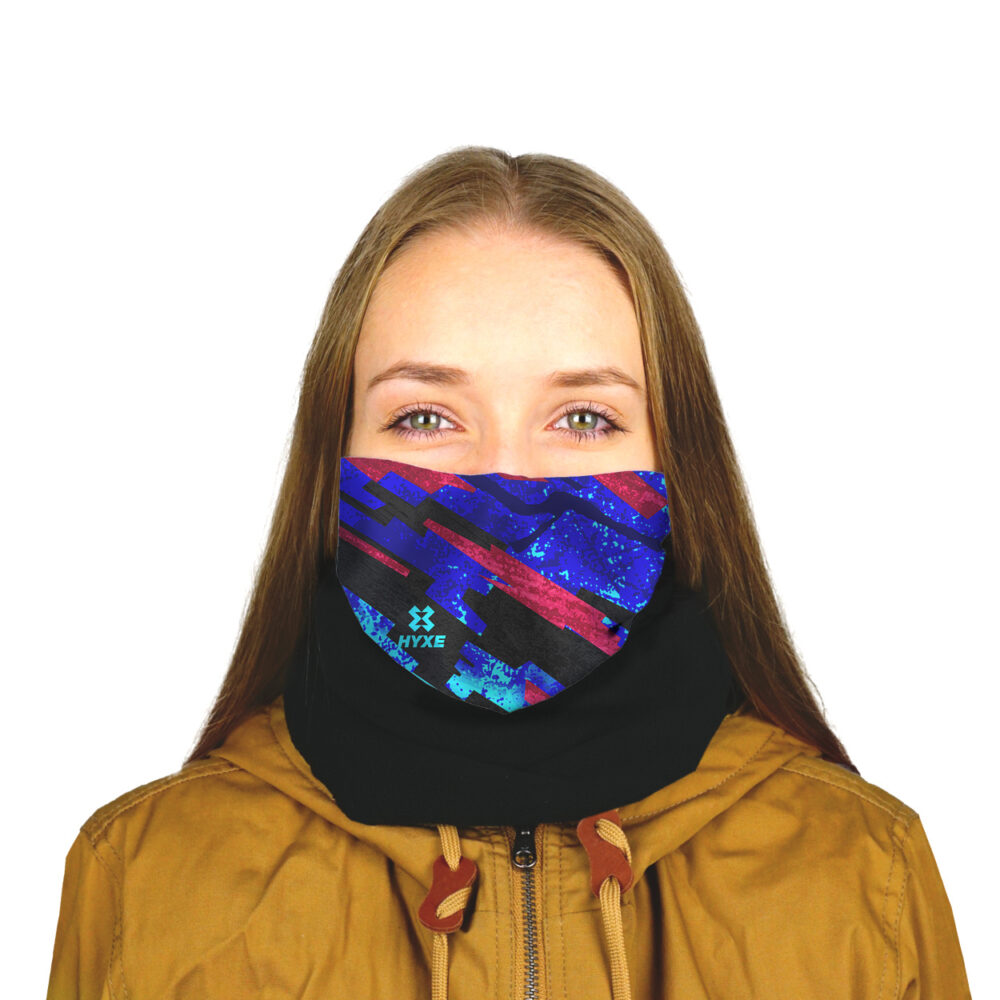 HYXE Fleece Blaurot – Bild 2