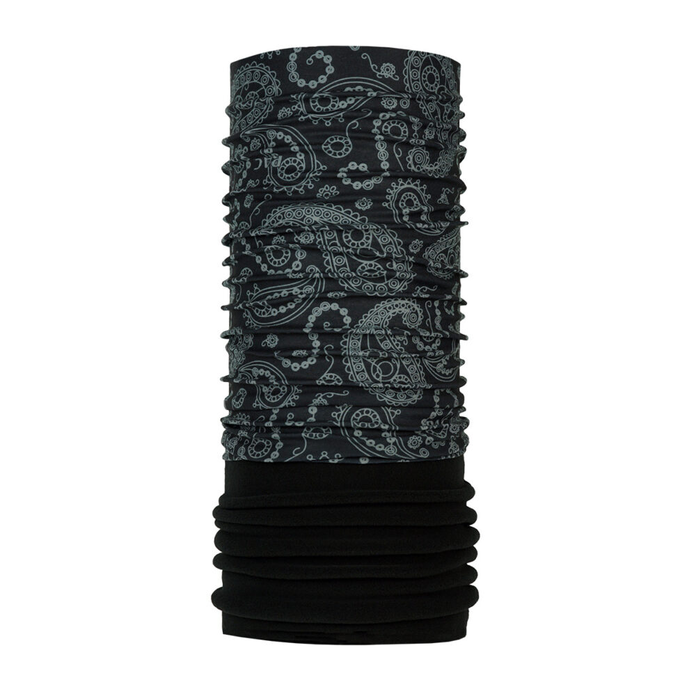PAC Recycling Fleece Paisley Black