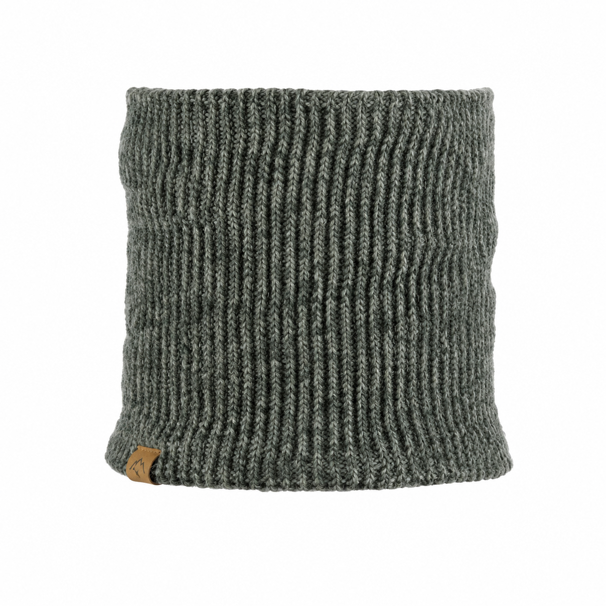 Buff Knitted & Fleece Neckwarmer Lyne Grey