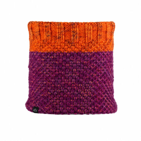 Buff Knitted & Fleece Neckwarmer Janna Fuchsia