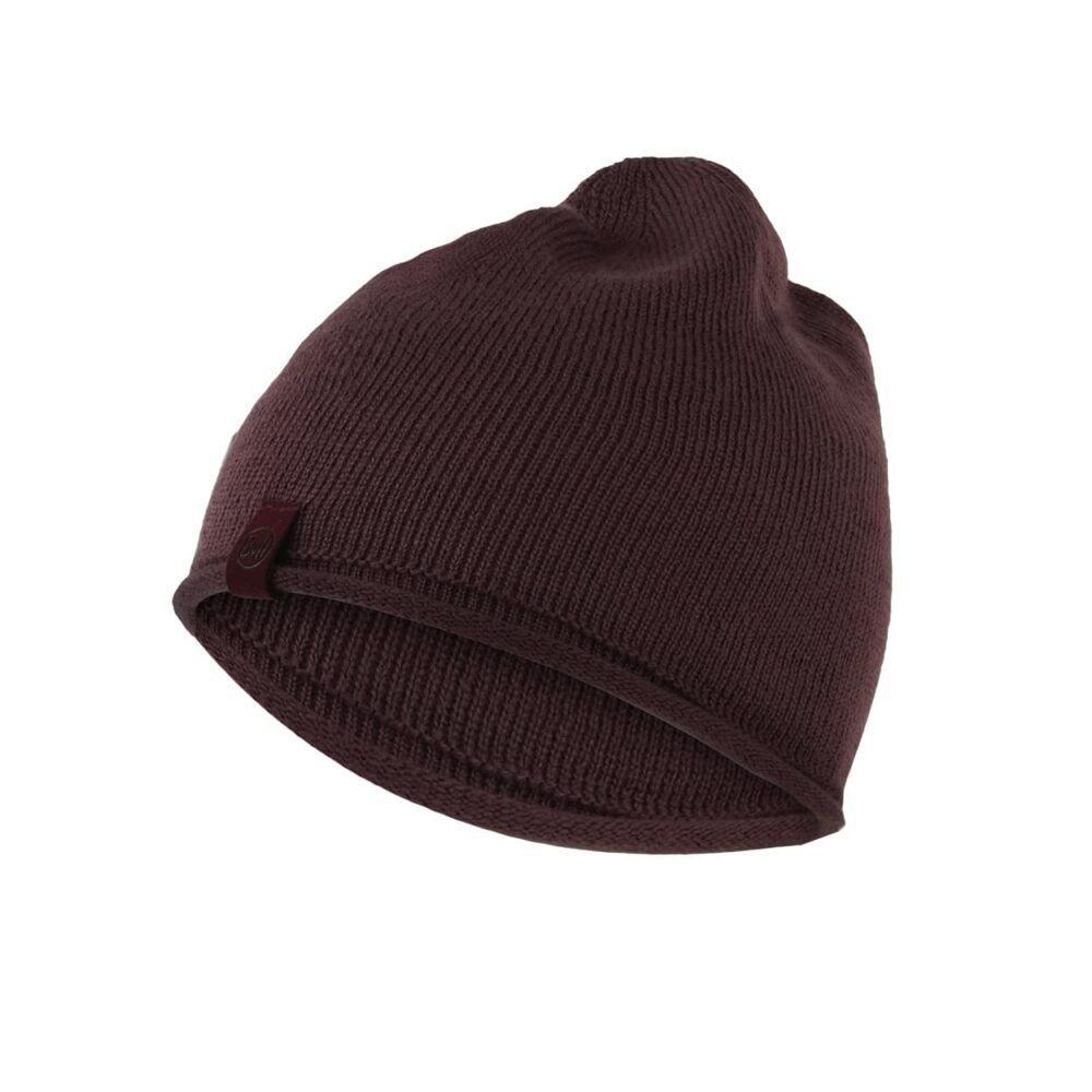 Buff Knitted Hat Lekey Rose