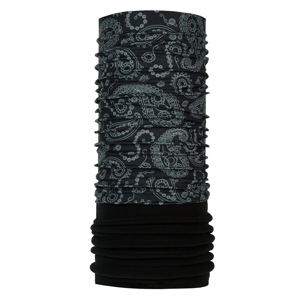 PAC Fleece Paisley Black