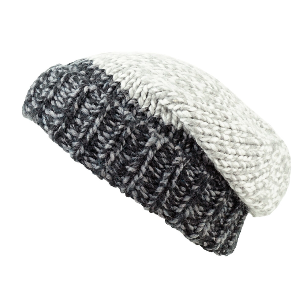 Buff Knitted & Polar Hat Dean Grey