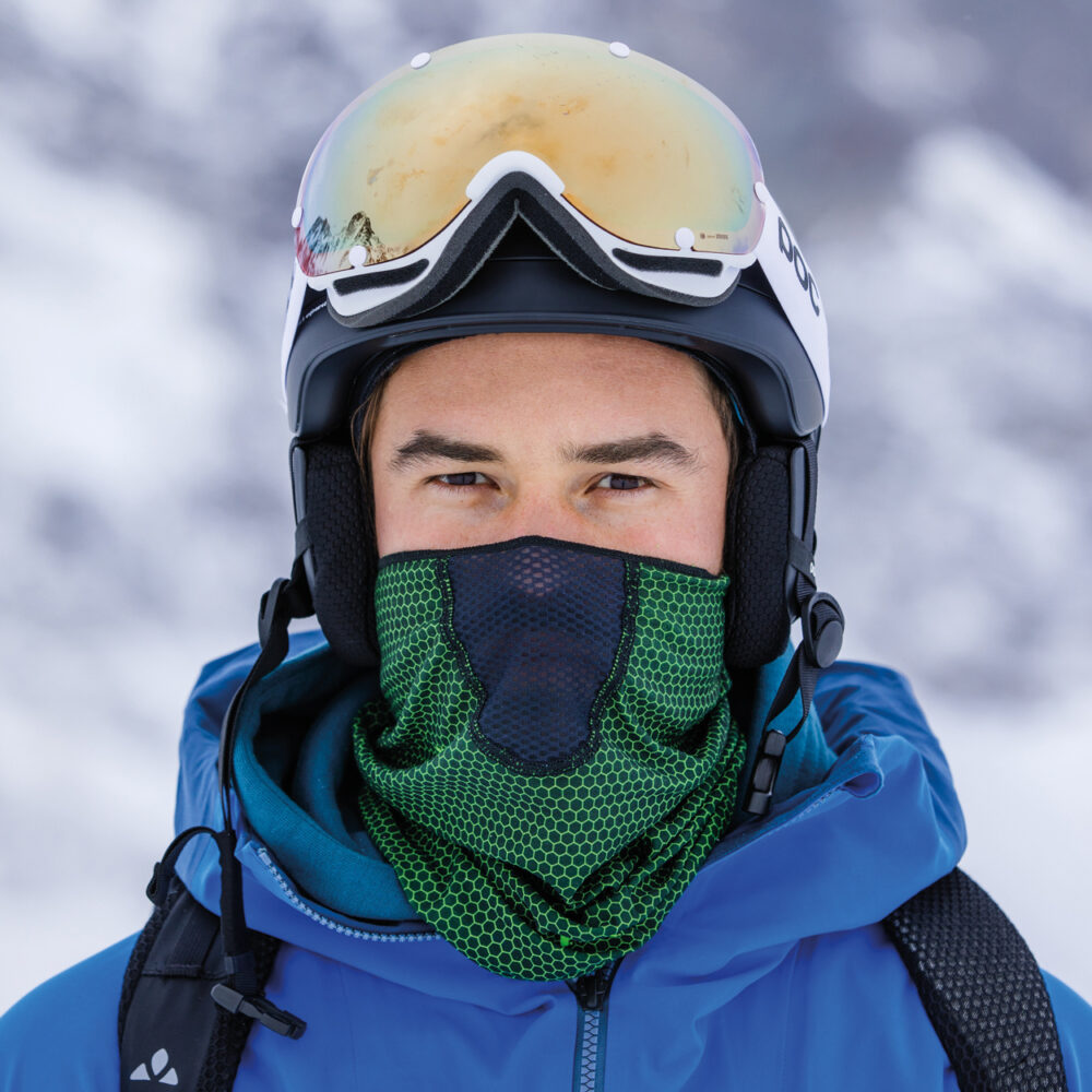 PAC Mesh Mask Celltech Neon Green – Bild 5