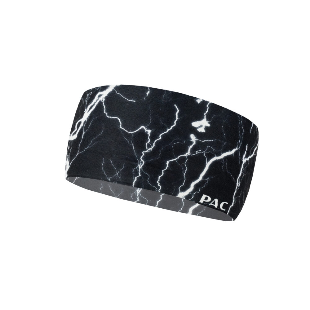 PAC Headband Flash Dark Black L/XL
