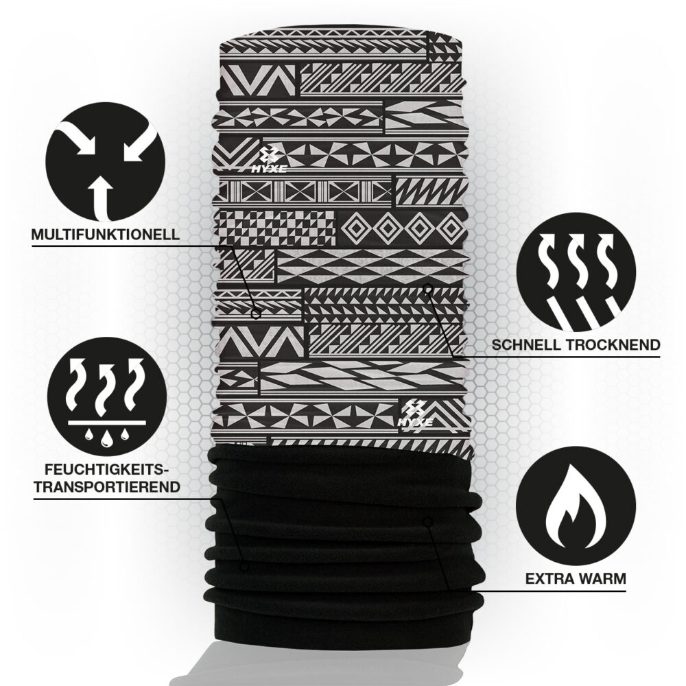 HYXE Fleece Stribebla – Bild 3
