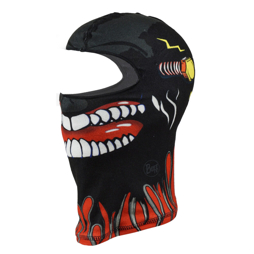 Buff Junior & Kids Polar Balaclava Terrifying Black