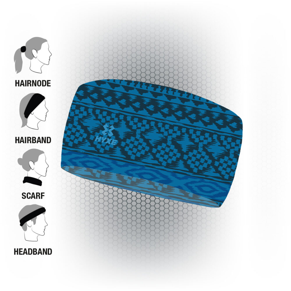 HYXE Headband Bbluequad – Bild 2