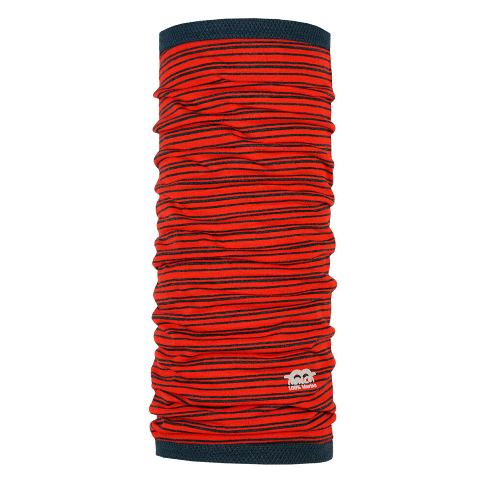PAC Merino Cell-Wool Pro Stripes Red