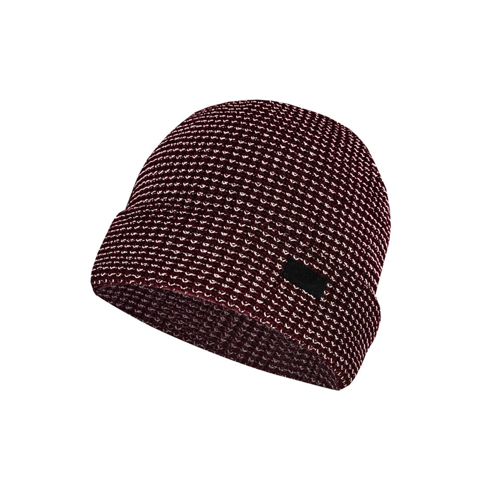 PAC Glako Reflective Beanie Bordeaux – Bild 2