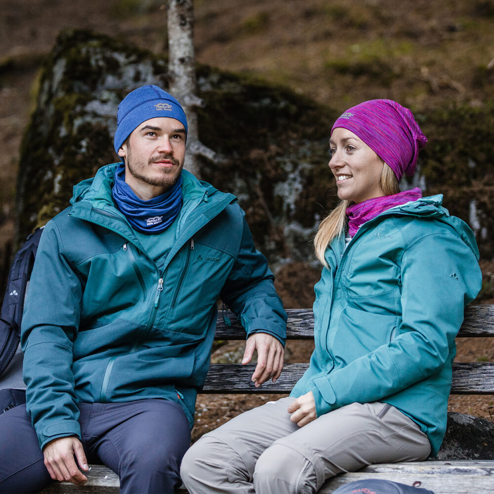 PAC Merino Beanie Multi Sunrise – Bild 5