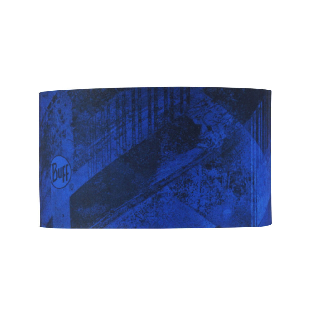 Buff Tech Fleece Headband Concrete Blue