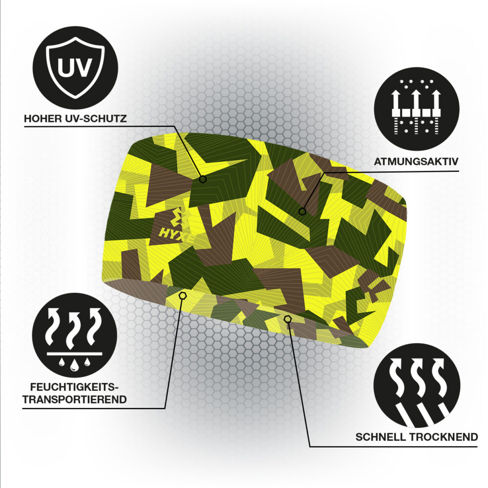 HYXE Headband Camofleck – Bild 3
