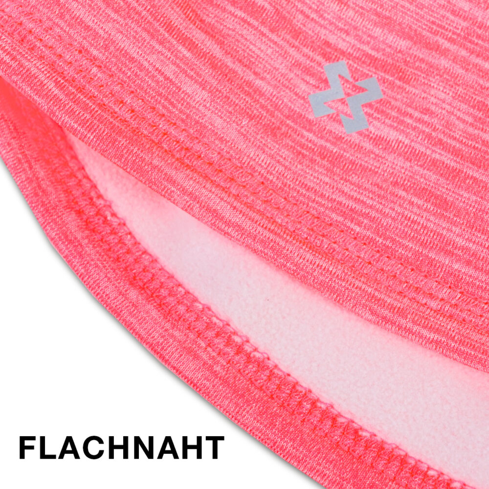 HYXE Melange Fleecemütze Pink – Bild 3