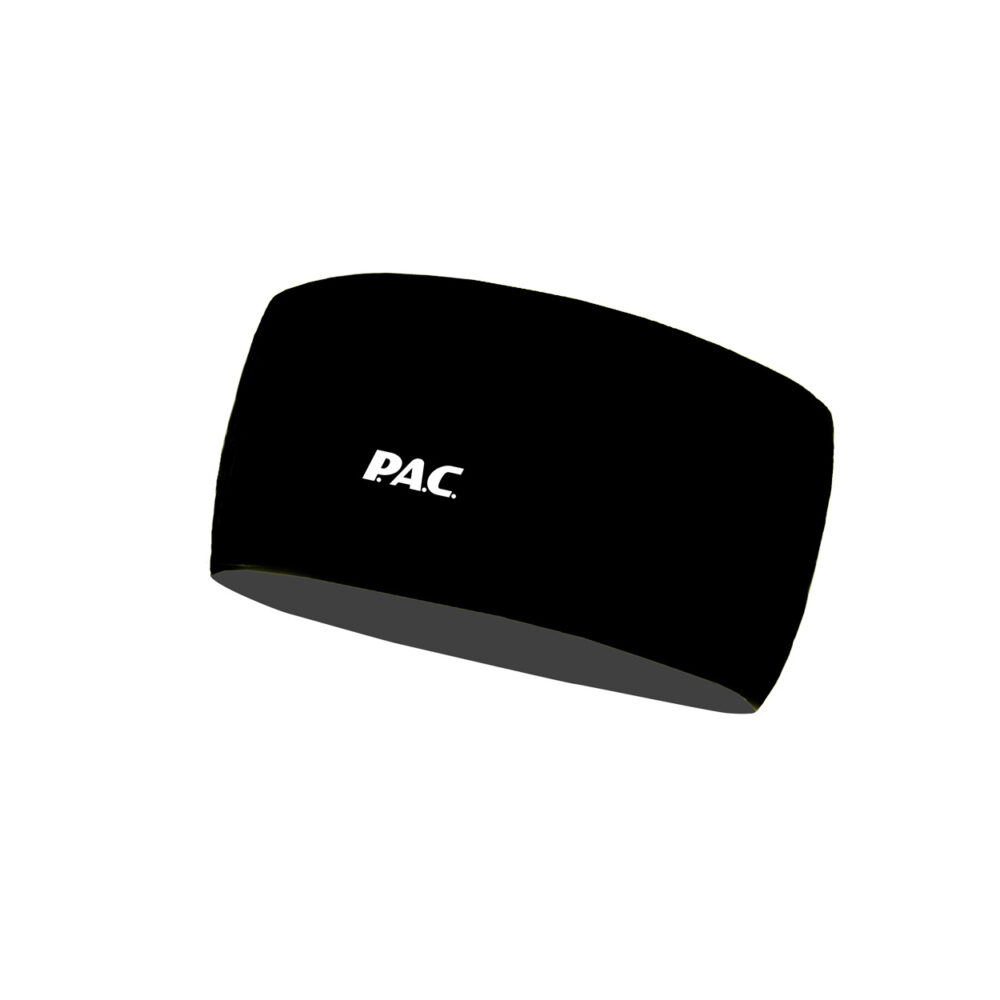 PAC Ocean Upcycling Headband Total Black S/M
