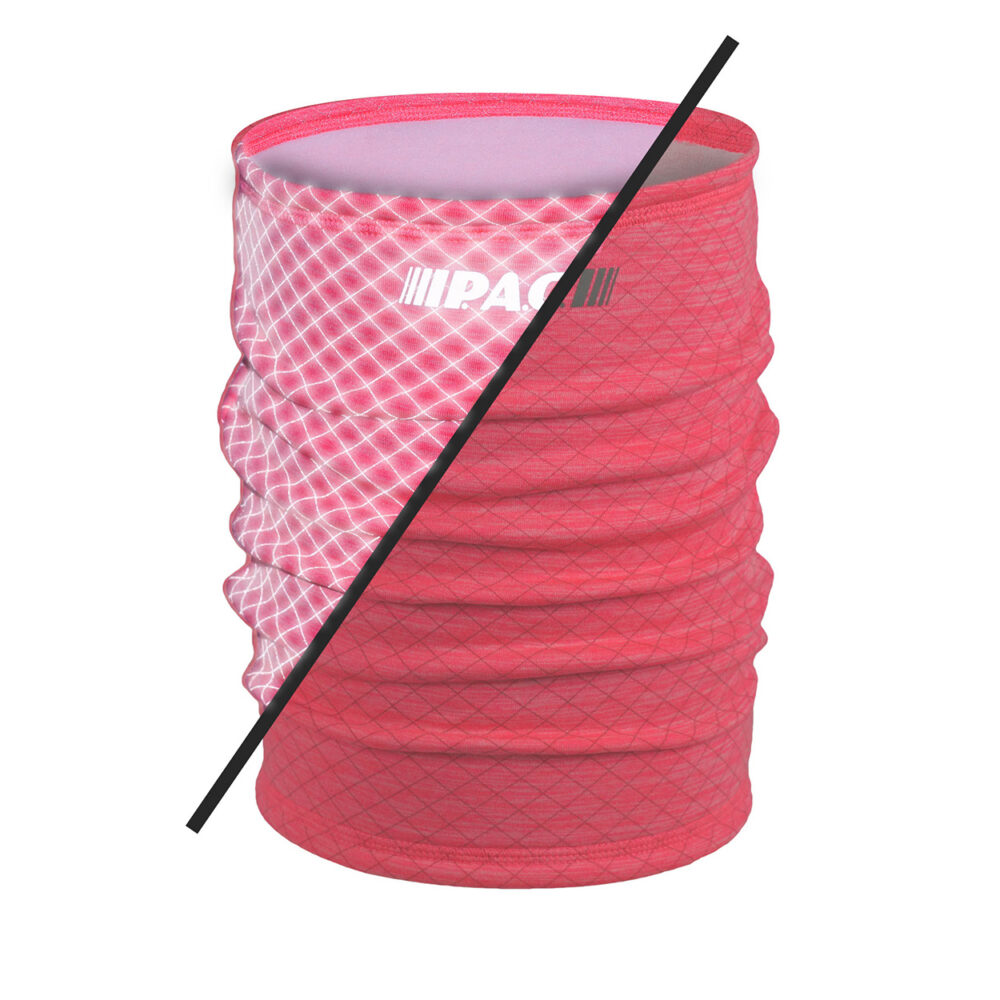 PAC Craion 360° Allover Reflective Neckwarmer Pink