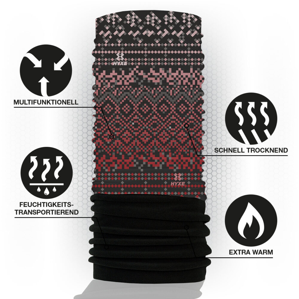 HYXE Fleece Rotgra – Bild 5