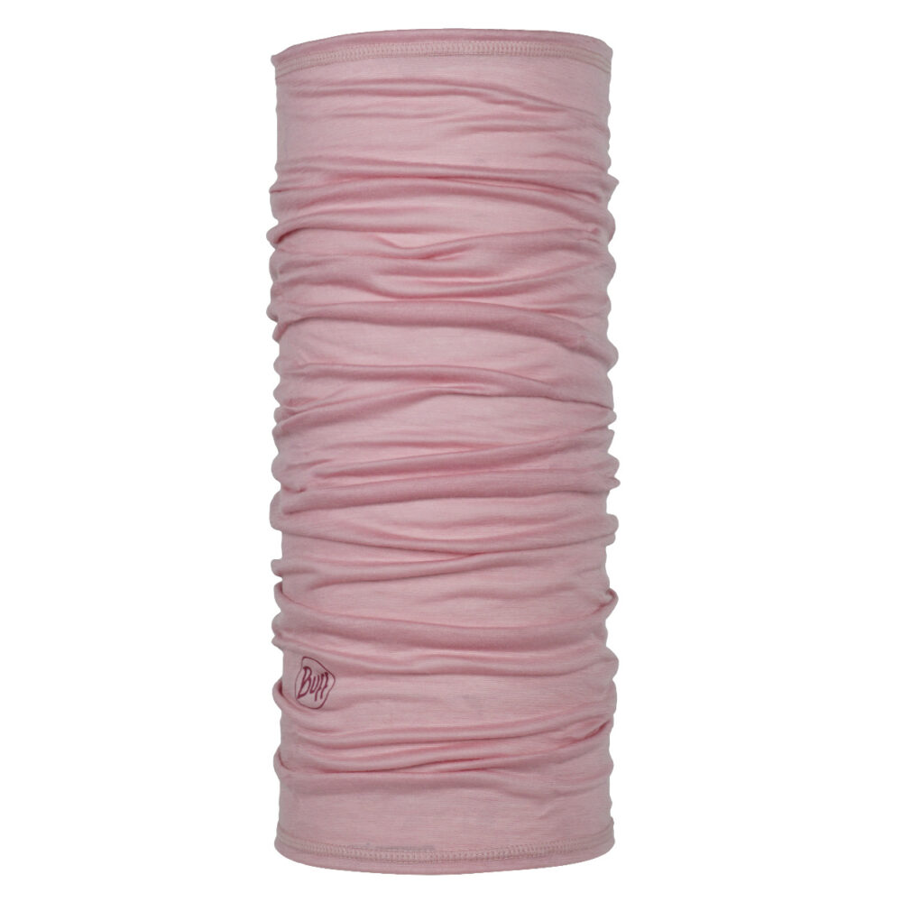 BUFF Lightweight Merino Wool Solid Light Pink