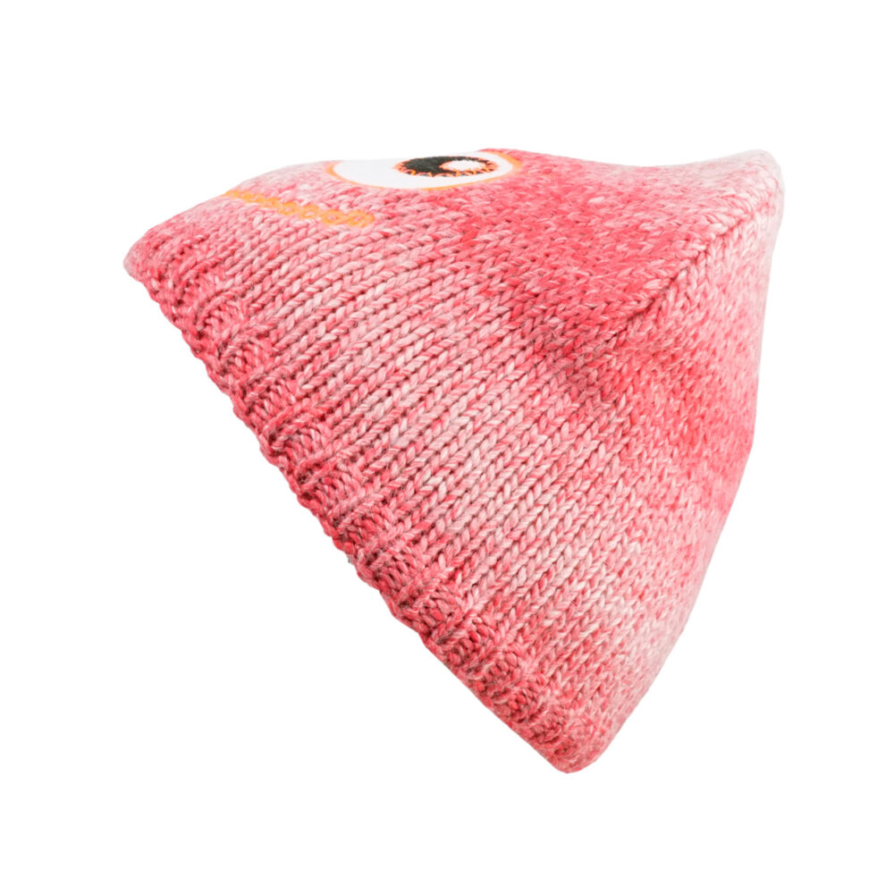 Buff Kids Knitted & Polar Hat Monster Merry Pink