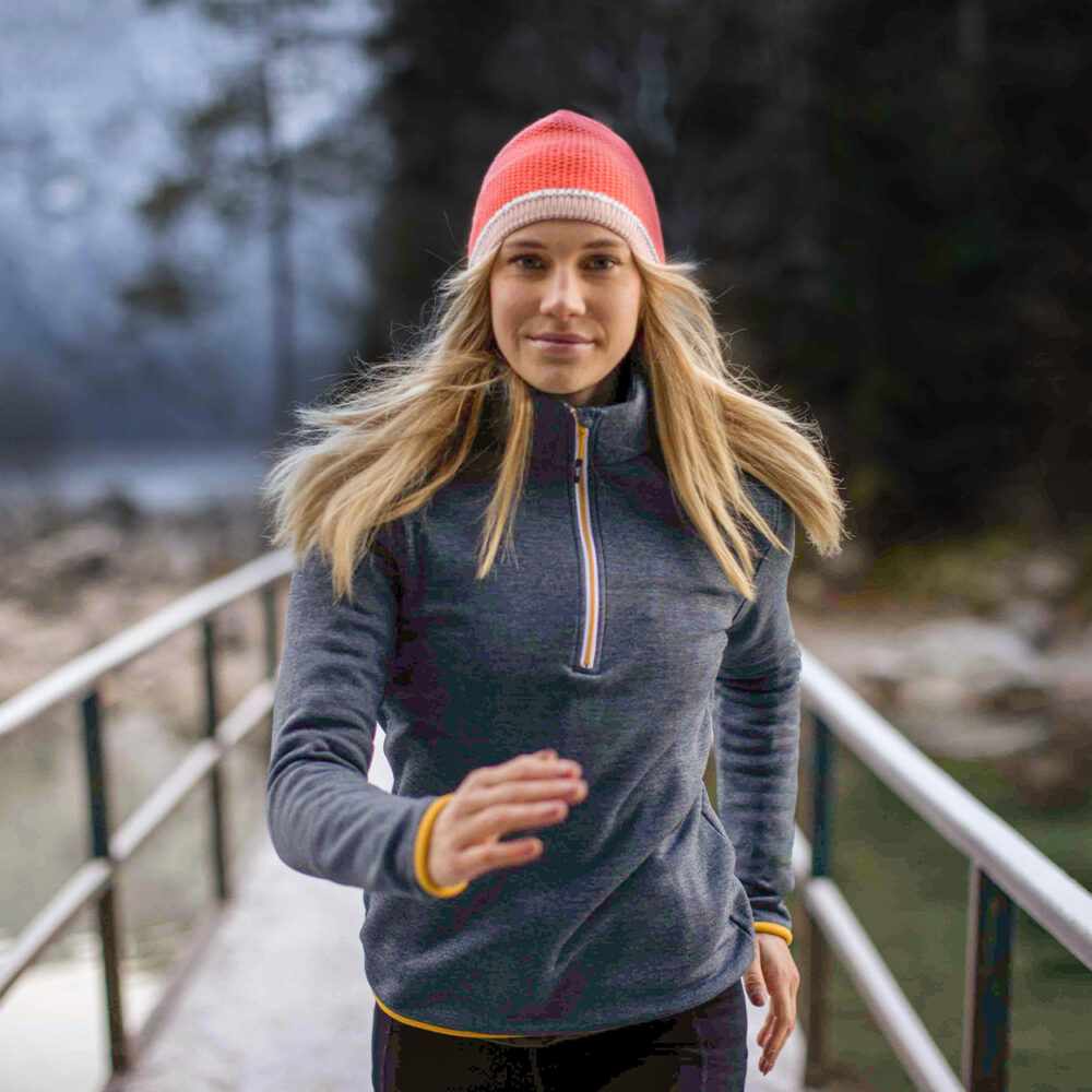 PAC Sport Aela Windstopper by Gore-Tex Labs Beanie - Coral – Bild 3