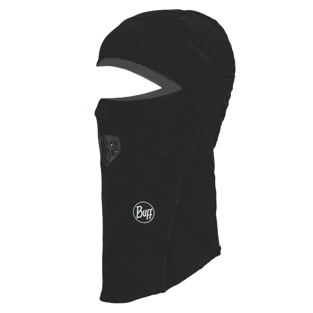Buff Thermonet Balaclava Solid Black