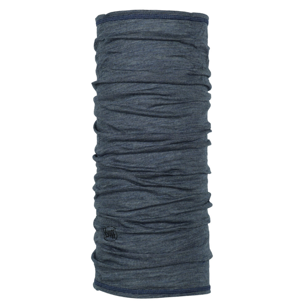 BUFF Lightweight Merino Wool Light Denim Multi Stripes
