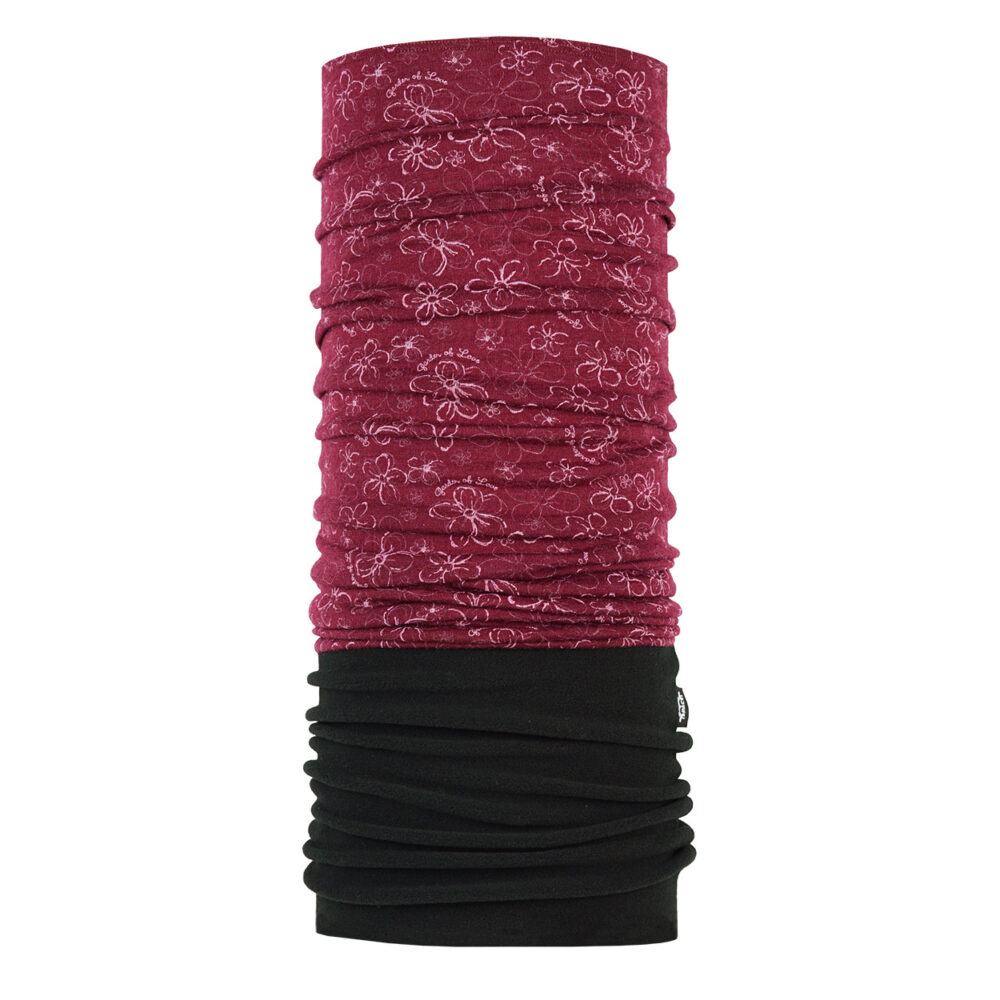 PAC Merino Fleece Fiore Purple