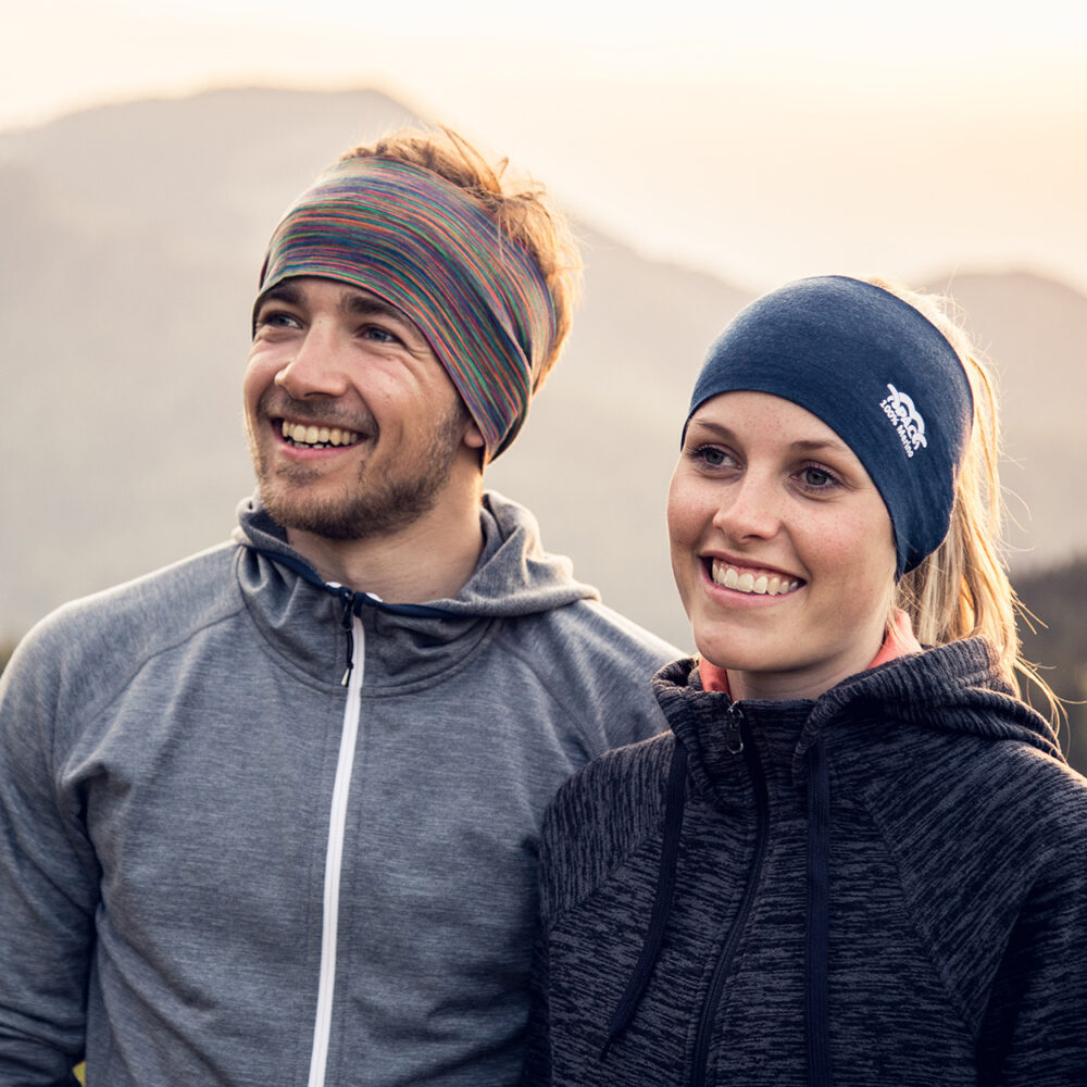 PAC Merino Headband Multi Rainbows – Bild 5