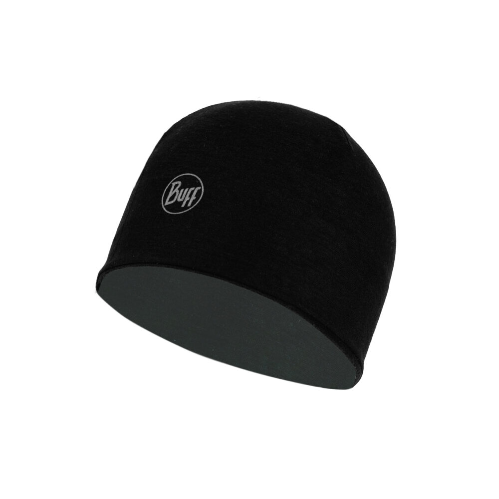 Buff Polar & EcoStretch Hat Solid Black