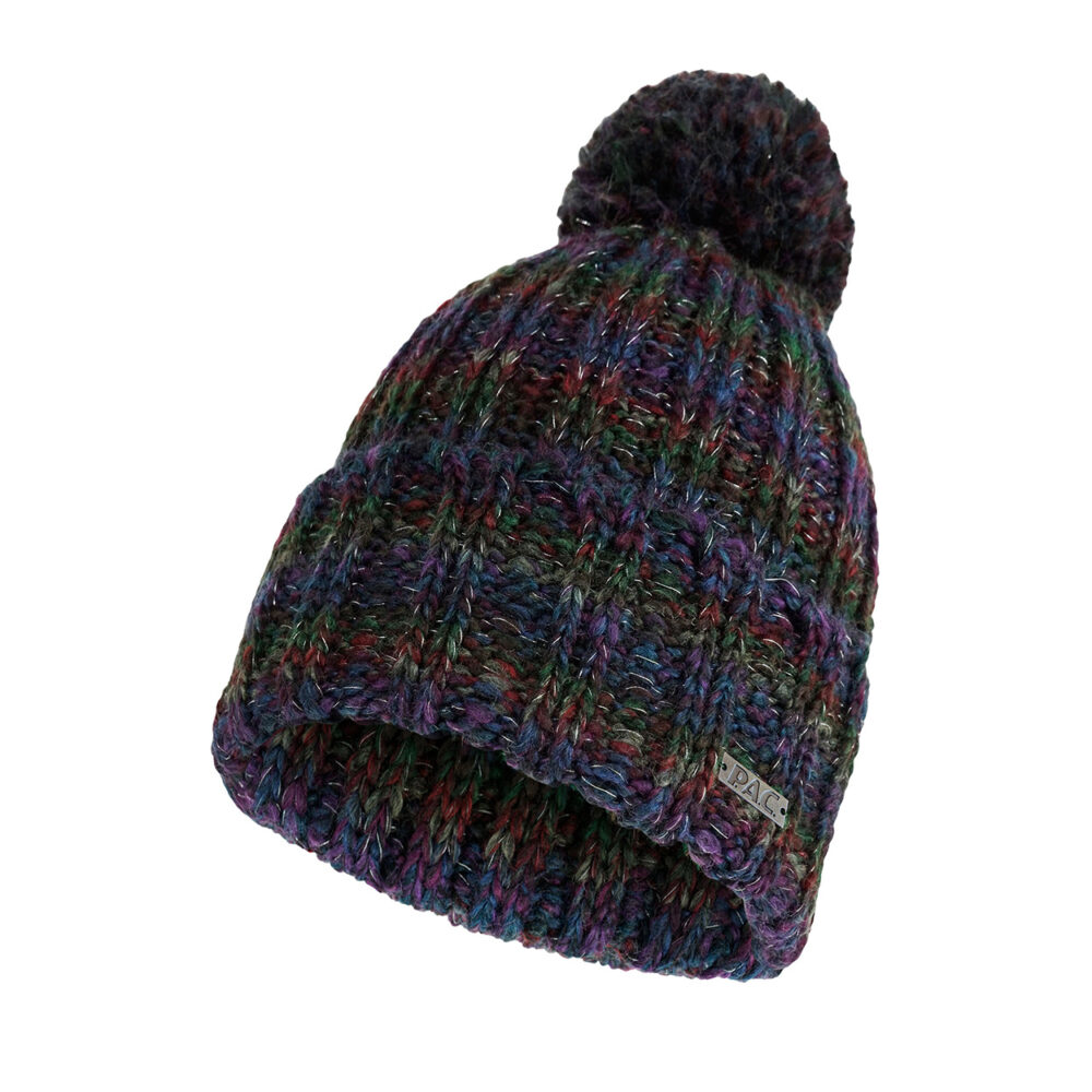 PAC Onari Pom Beanie Navy