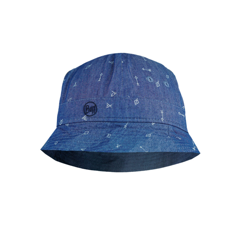 BUFF Kids Bucket Hat Arrows Denim