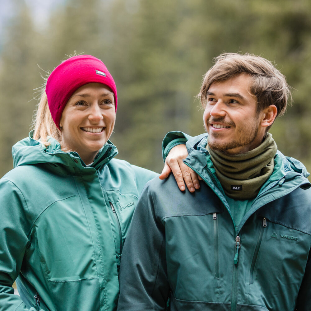 PAC Merino Snood Olive – Bild 5