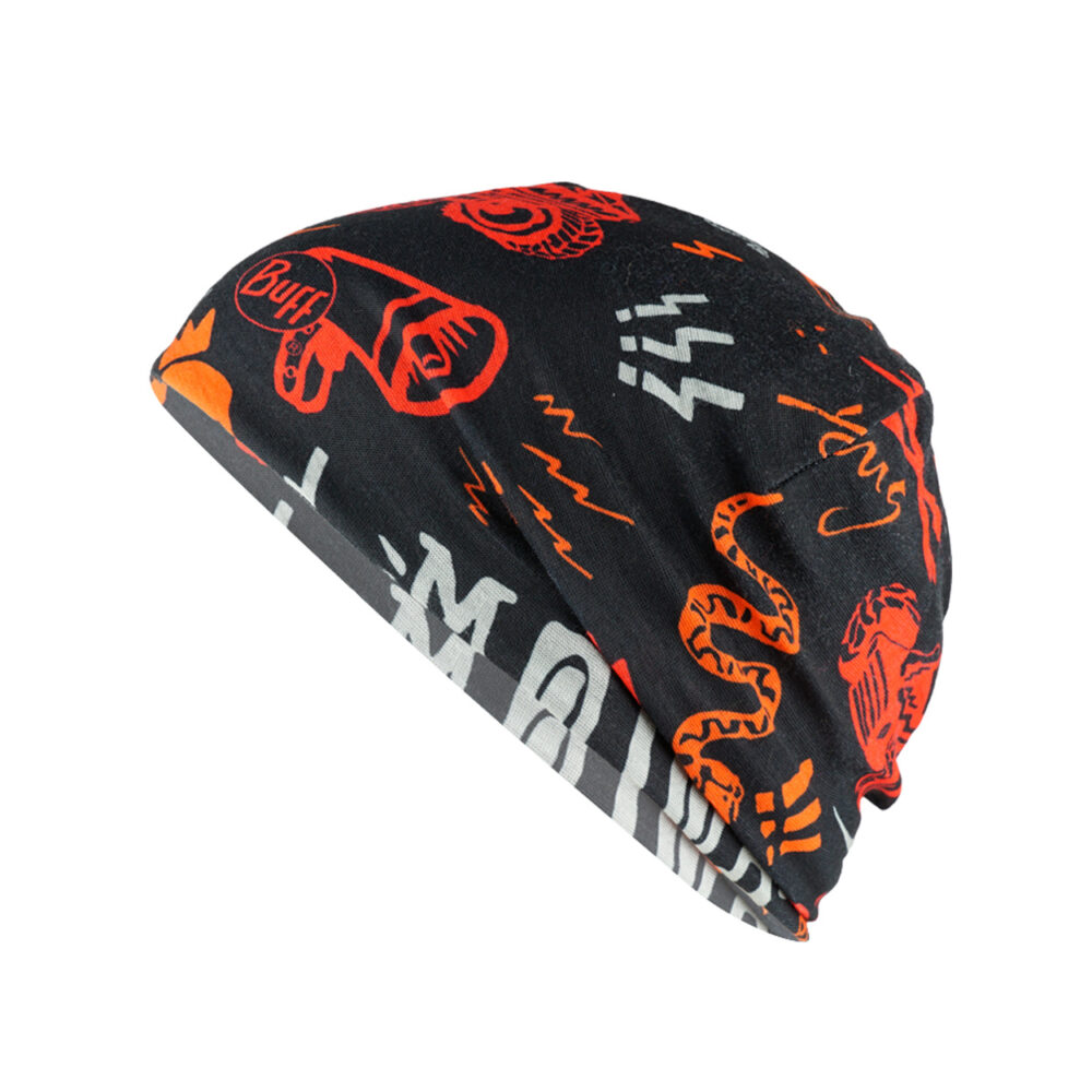 Buff Junior Microfiber & Polar Hat Rebel Black