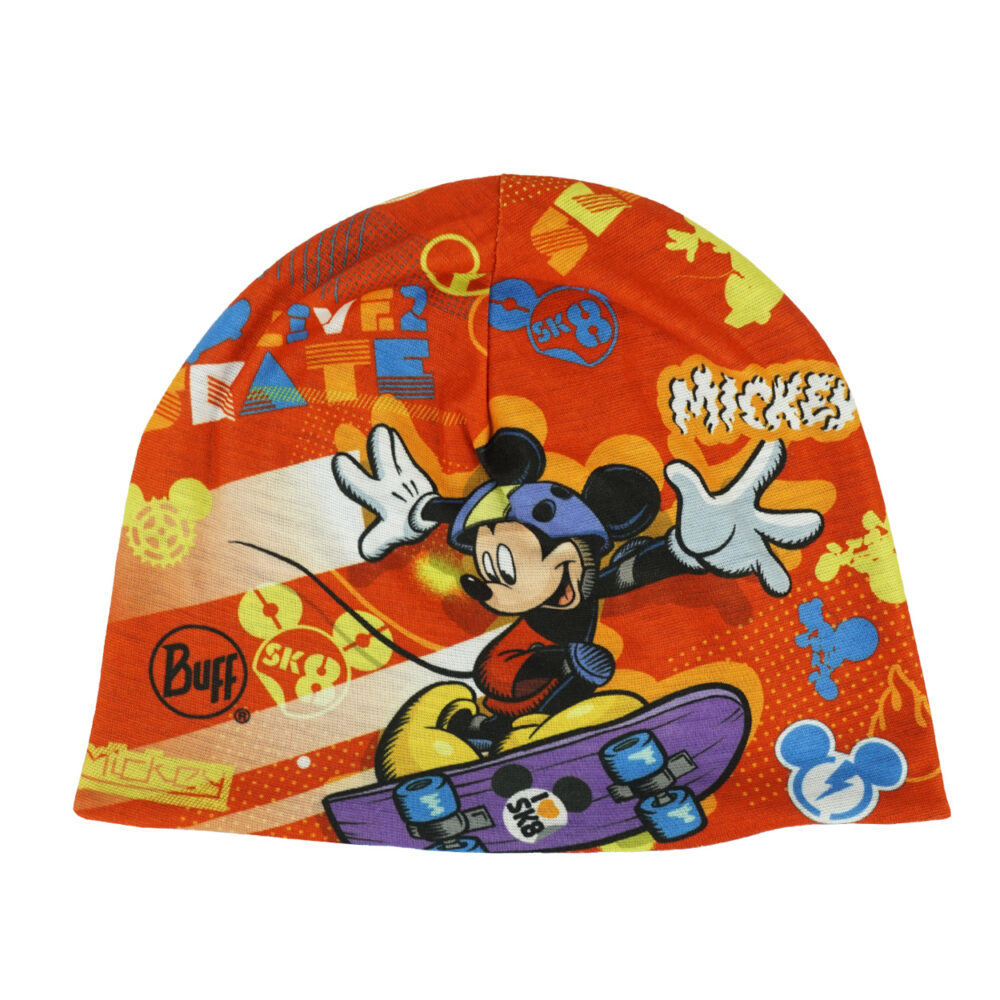 Buff Kids Microfiber & Polar Hat Mickey SK8 Red – Bild 2