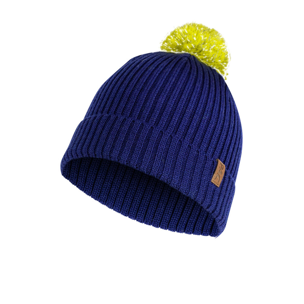 PAC Kids Oloma Reflective Pom Beanie Navy