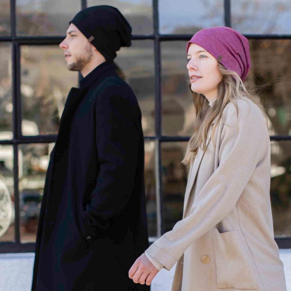 PAC Badlo Slouch Beanie Plum – Bild 3