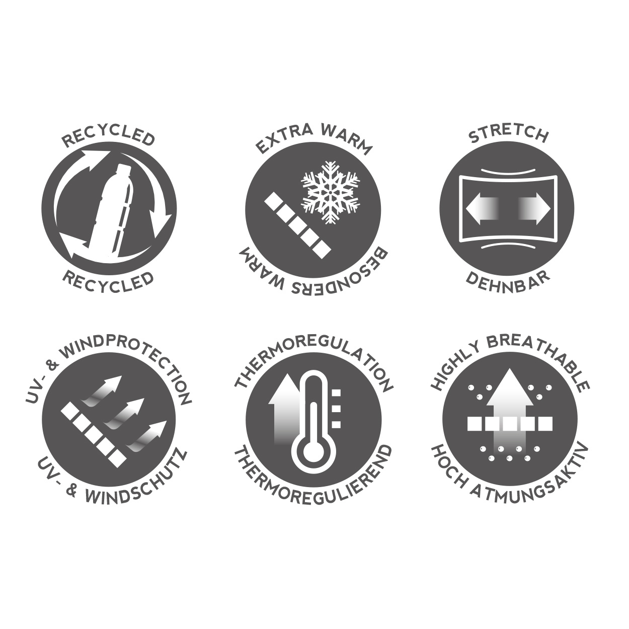 PAC Kids Recycled Fleece Corallcube – Bild 4