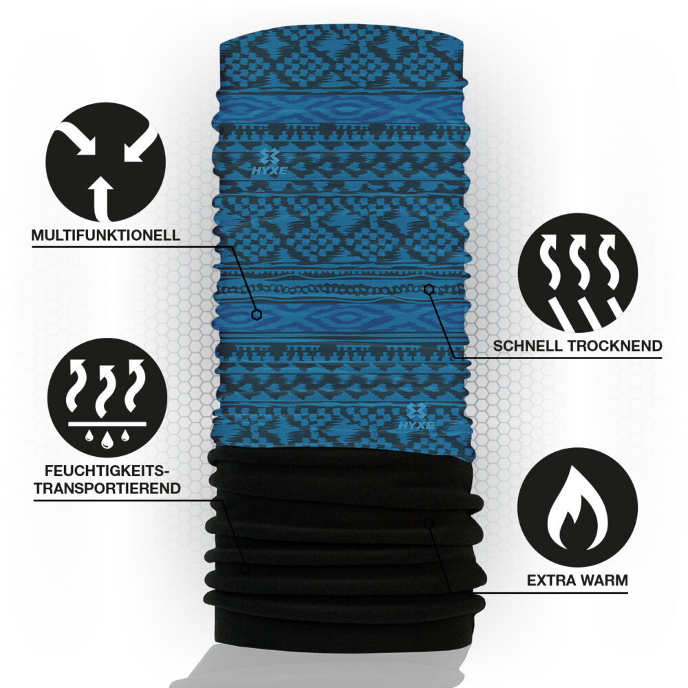 HYXE Fleece Bluequad – Bild 4