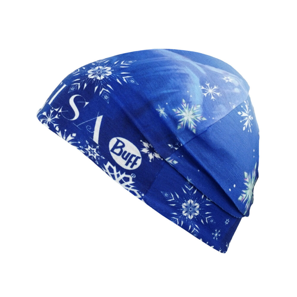 Buff Kids Microfiber & Polar Hat Frozen Elsa Blue