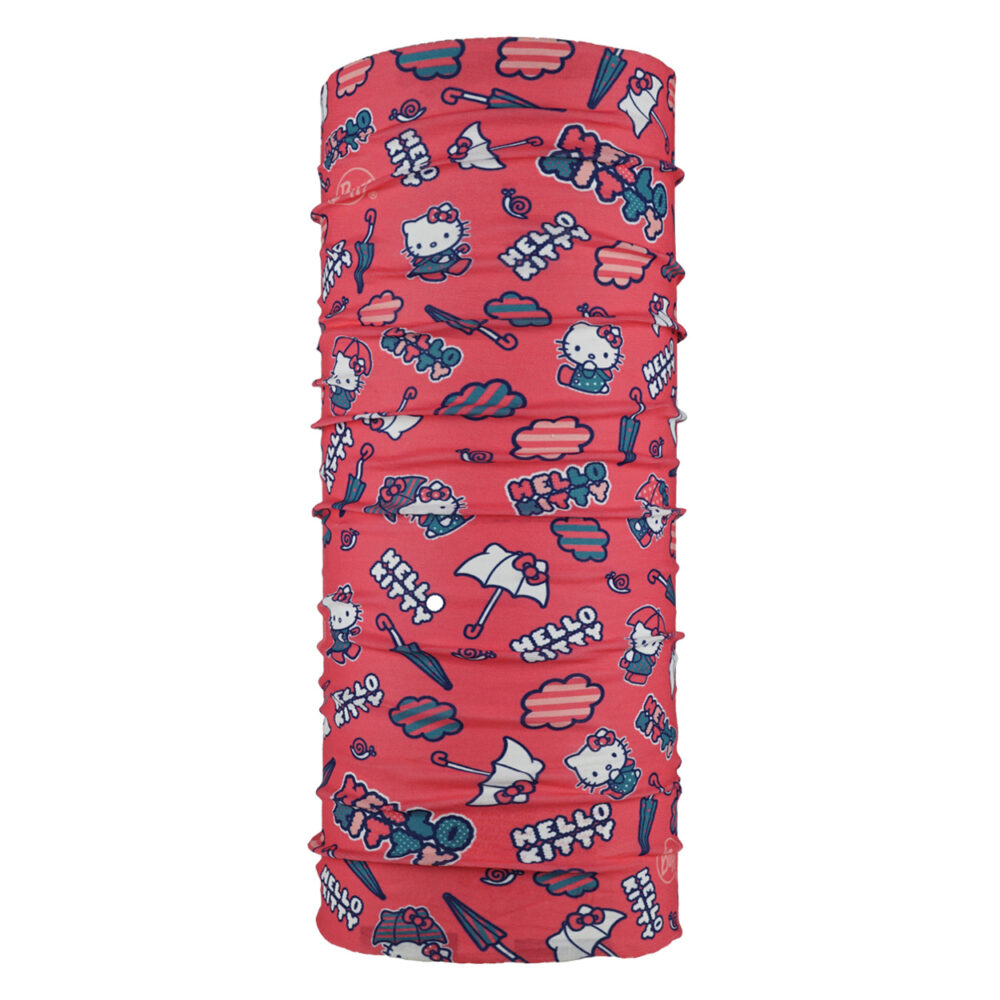 Buff Kids Original Hello Kitty Umbrella Coral Red