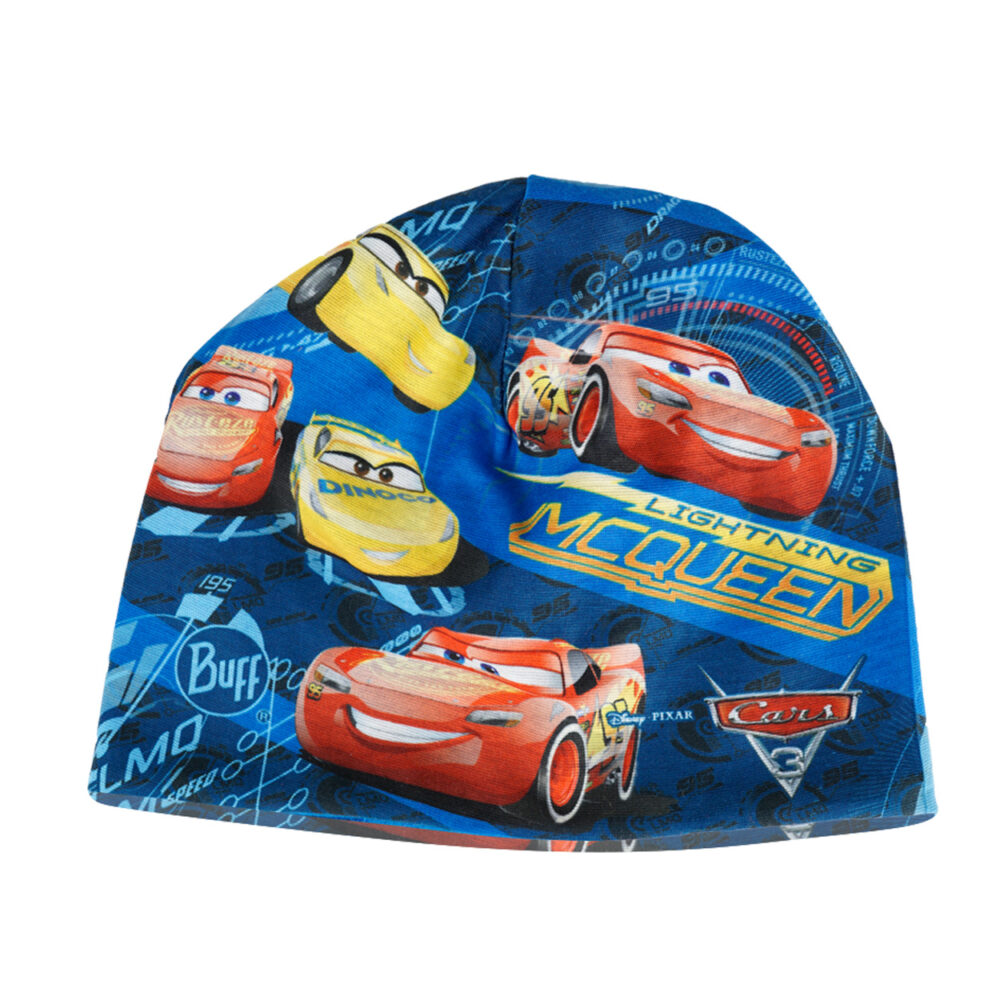 Buff Kids Microfiber & Polar Hat Cars Top Cars Blue – Bild 2