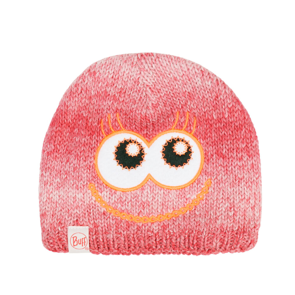 Buff Kids Knitted & Polar Hat Monster Merry Pink – Bild 2
