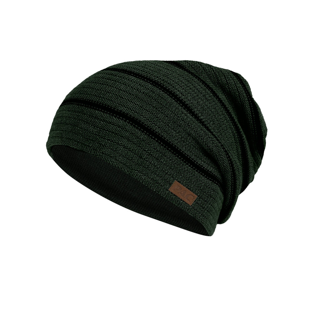PAC Rikar Merino Beanie Dark Green