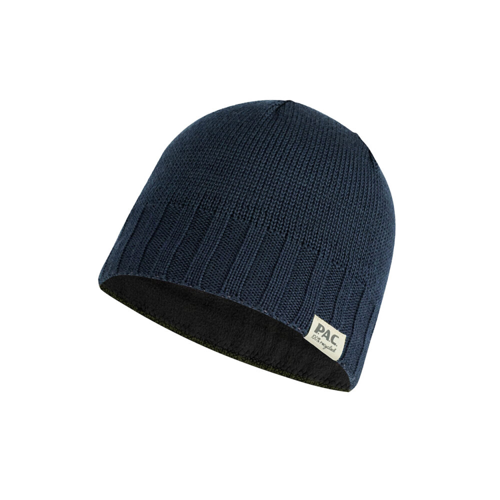 PAC Hukon Merino Beanie Navy