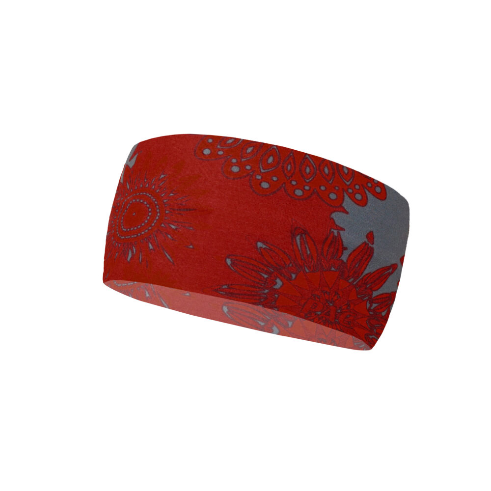 PAC Headband Flora Red L/XL