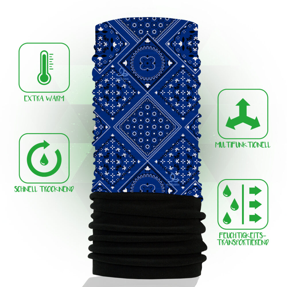 pachama Fleece Blaublümch – Bild 3
