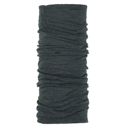 Buff Midweight Merino Wool Night Blue Melange