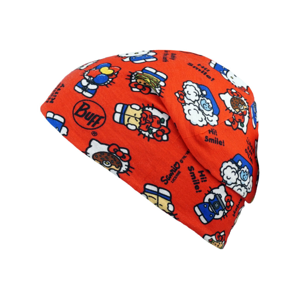Buff Kids Microfiber & Polar Hat Hello Kitty Foodie Red